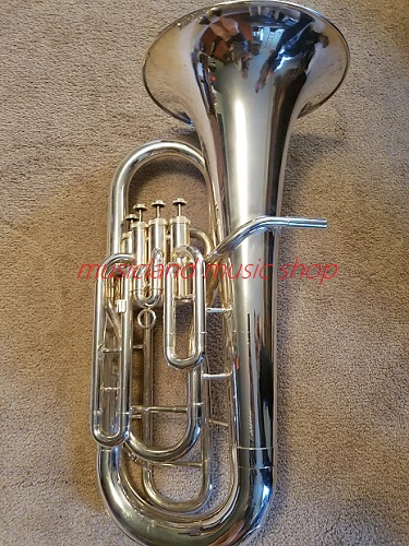 Euphonium  4 valves silver