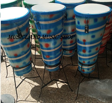 Musicland music shop Local bongo conga drum