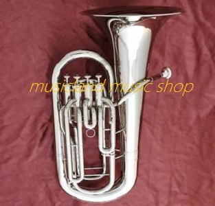 Euphonium  4 valves silver