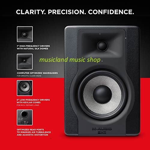 M-Audio BX5 D3-2-Way  Studio Monitors 