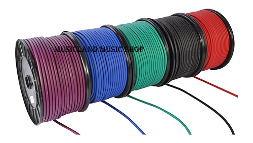 Microphone cable roll