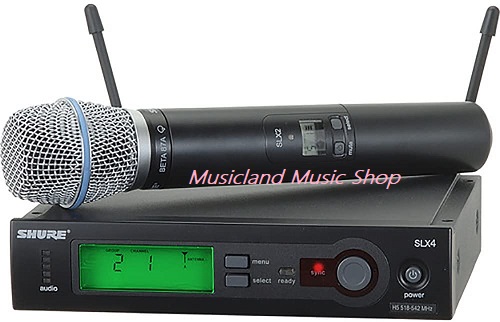 Shure SLX24/BETA58 Wireless Microphone 