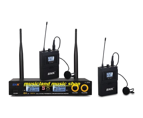 BNK X35B professional wireless lapel / lavalier  mic