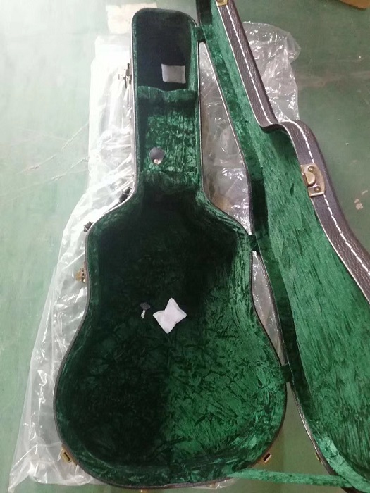 guitar hard case bag with locks 