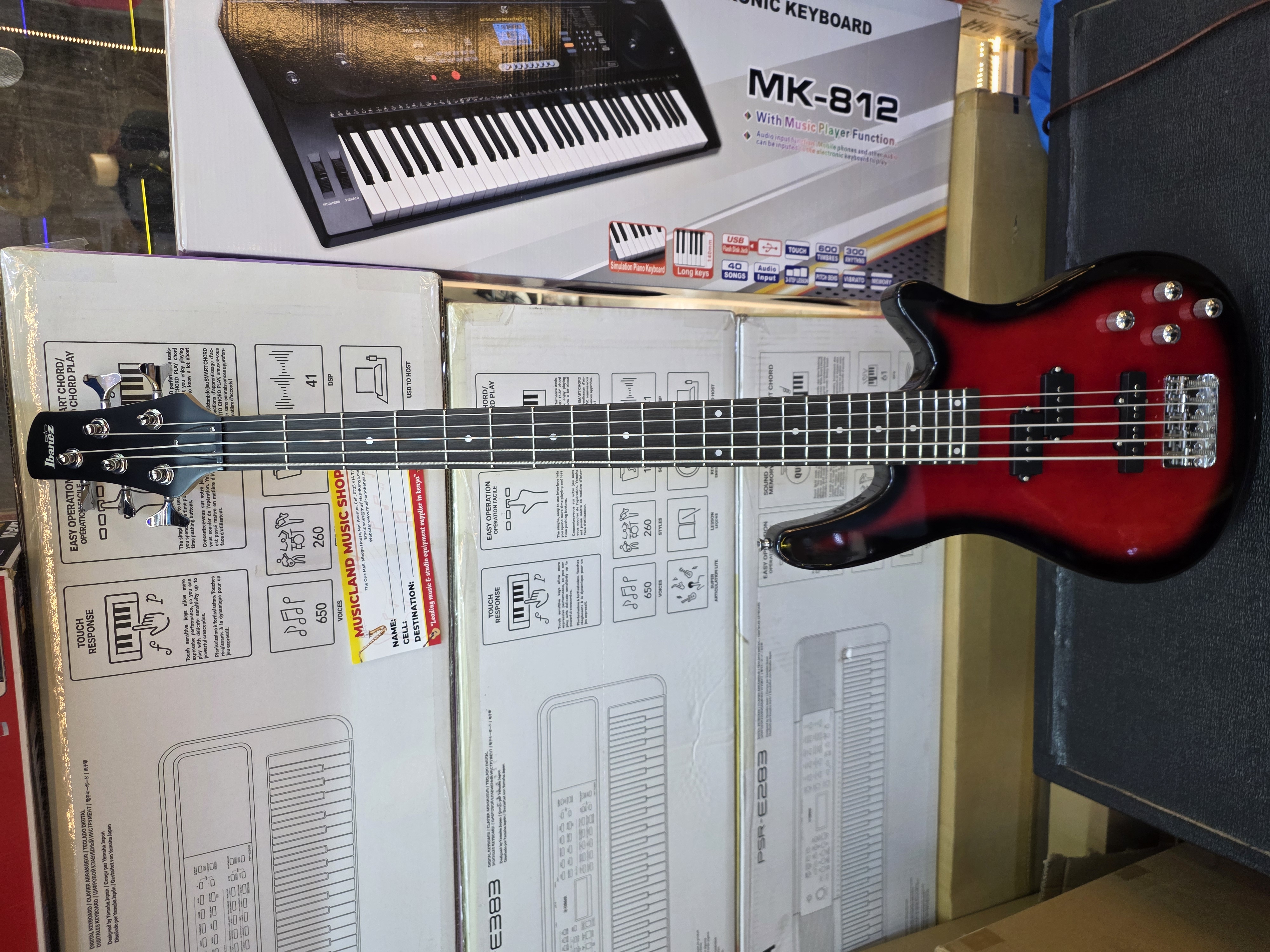 Ibanez bass guitar 5 string