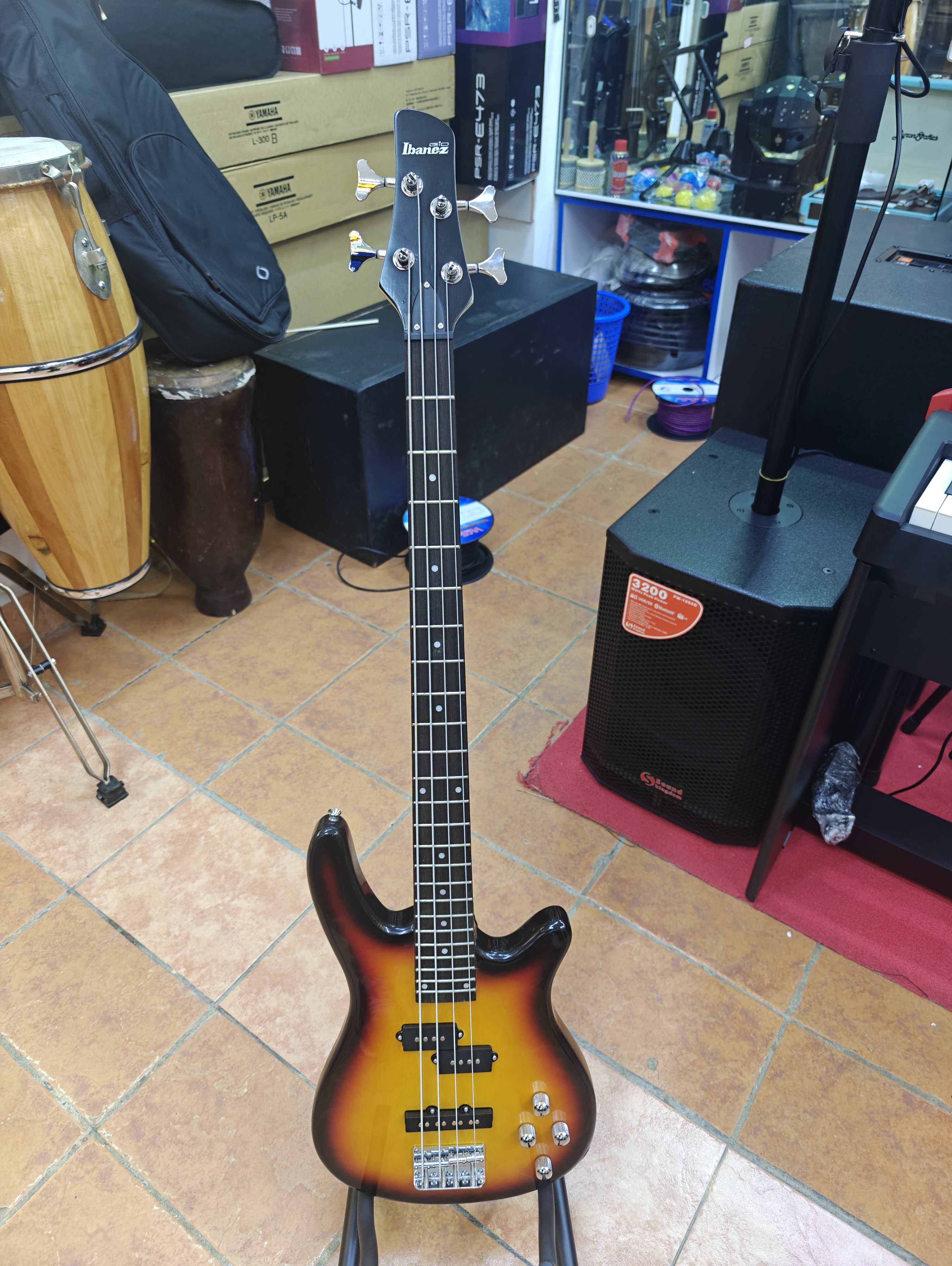 Ibanez 4 string bass guitar 