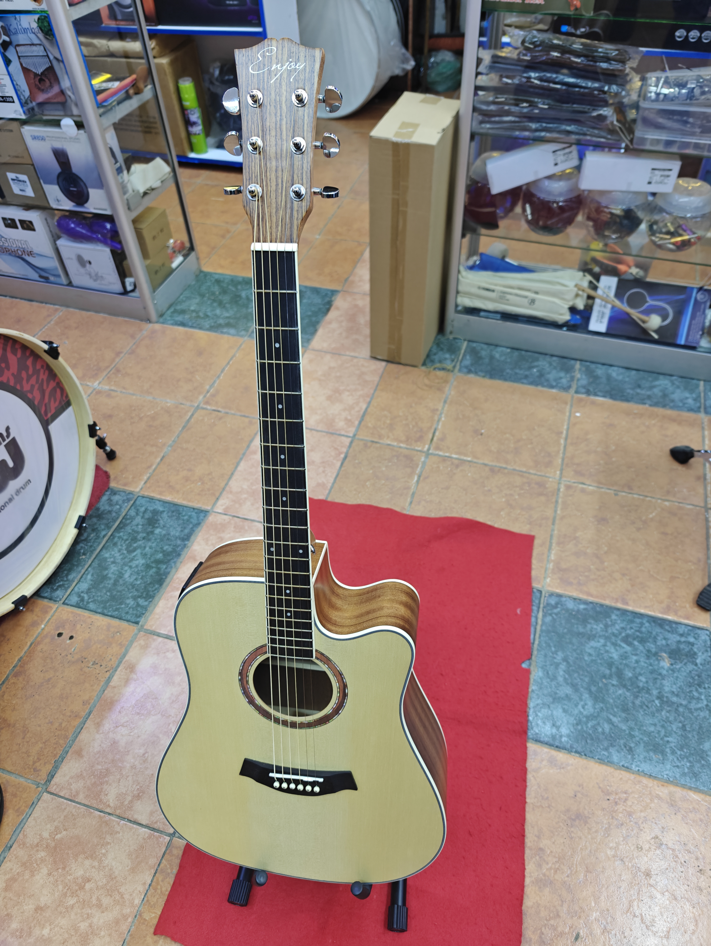 Enjoy hand_crafted  semi acoustic  