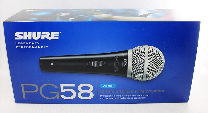 Shure PG58 wire microphone
