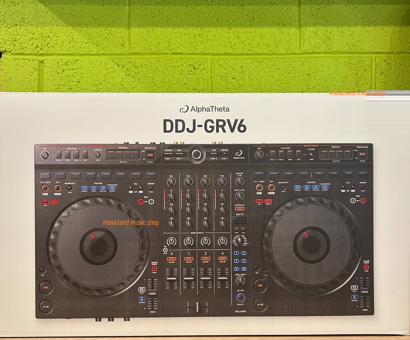 AlphaTheta DDJ-GRV6 4-ch