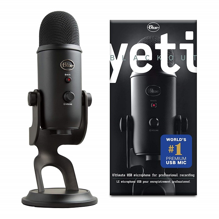 Blue Yeti USB Mic for Recording & Streaming(podcasting) on PC and Mac