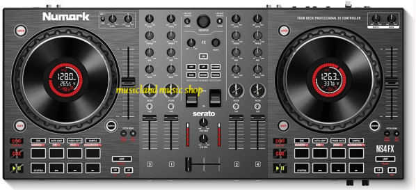Numark NS4FX Professional 4 Deck DJ Controller
