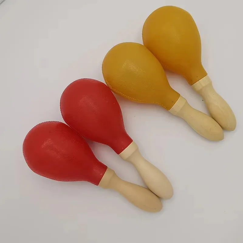 Wooden Maracas Shakers Pair – Percussion Instrument | Musicland Kenya