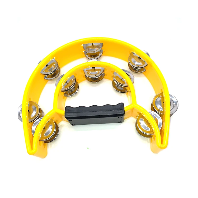 Half Moon Musical Tambourine