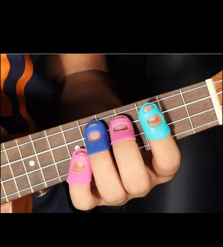 Guitar fingertip protector