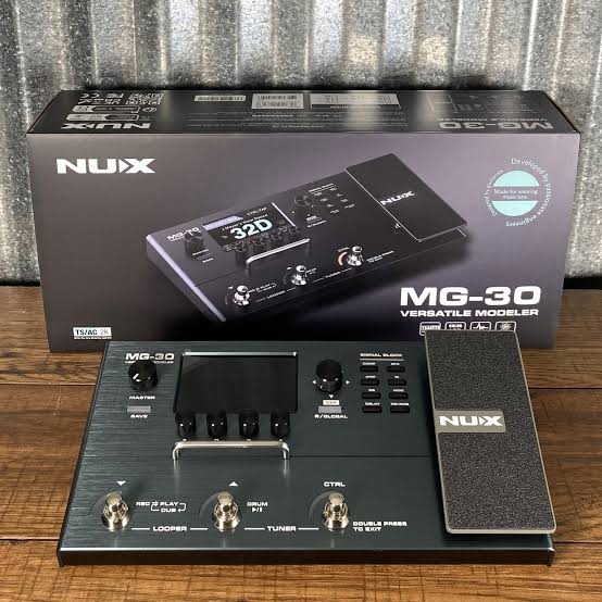 NUX MG-30 Guitar Multi-Effects Guitar/Bass/Acoustic