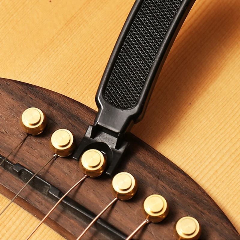 3-in-1 Guitar String Winder Tool | String Cutter, Peg Puller & String Winder