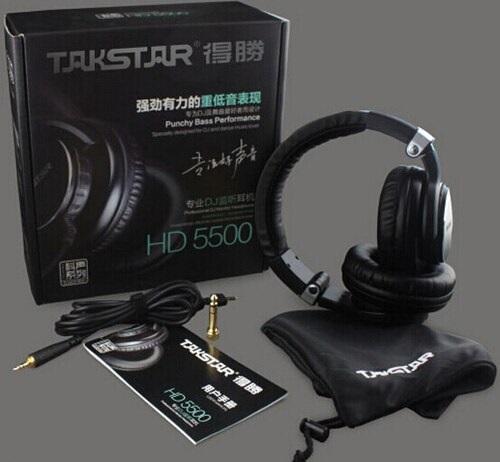 Takstar HD5500 Closed Dynamic Stereo Headphones Professional Audio Monitoring