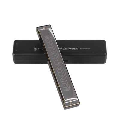 SWAN SW24 Personalize 24 Holes C Key Mouth Organ Harmonica Good Quality Harmonica With Plastic Box