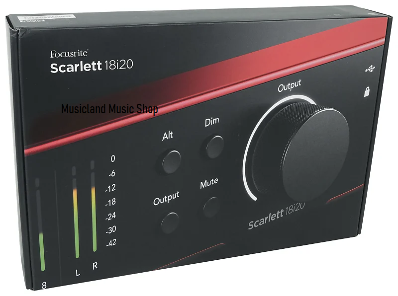 Focusrite Scarlett 18i20 4th Gen Audio Interface