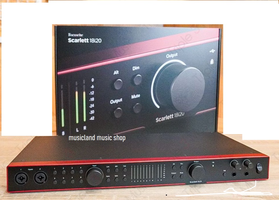 Focusrite Scarlett 18i20 4th Gen Audio Interface