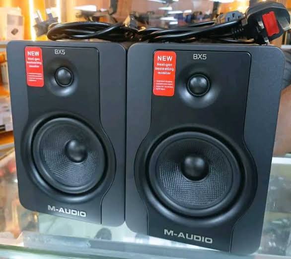 M-Audio BX5 D2 5” Studio Monitor Speakers (Pair) - Vintage Sounds Kenya | Best Music Store in Nairobi | Musical Instruments & Sound Systems
