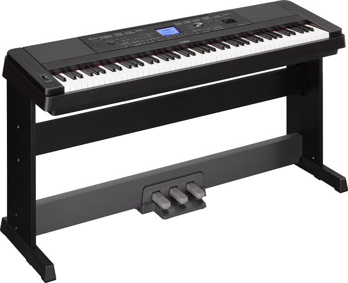 Yamaha Dgx660B 88-Key Weighted Digital Piano With Furniture Stand