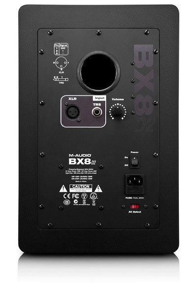 M-Audio BX8 D2 Professional 2 Way Active Studio Monitor Speakers (for Music Production and Mixing, 8 inch), Pair 