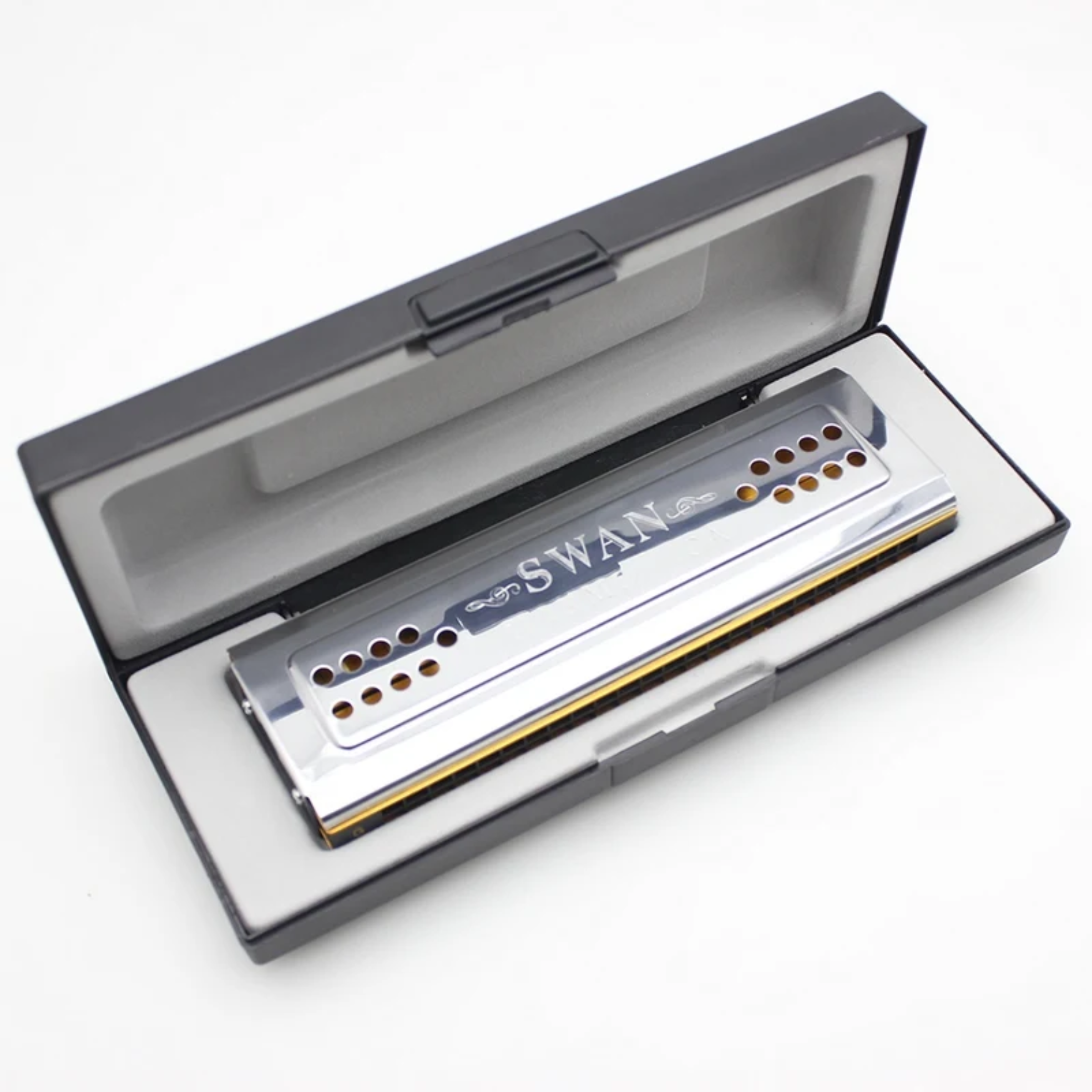 Swan double sided 48 hole harmonica
