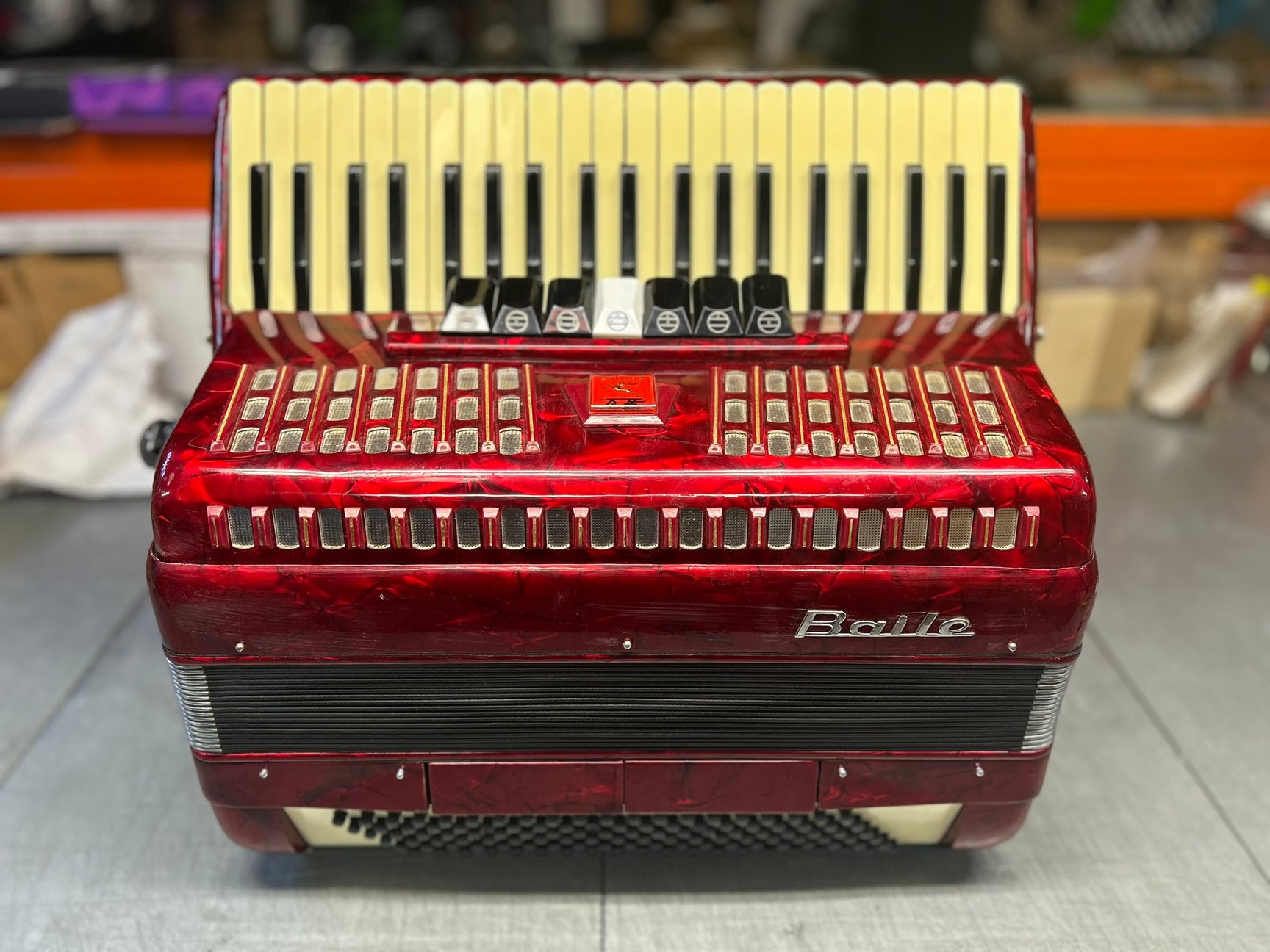 Baile 120 Bass / 41 Keys Accordin with Case & Strap