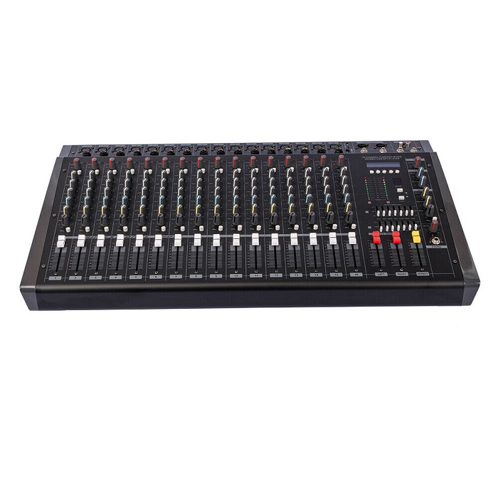 16 Channel Professional Powered Mixer power mixing Amplifier Amp 16DSP